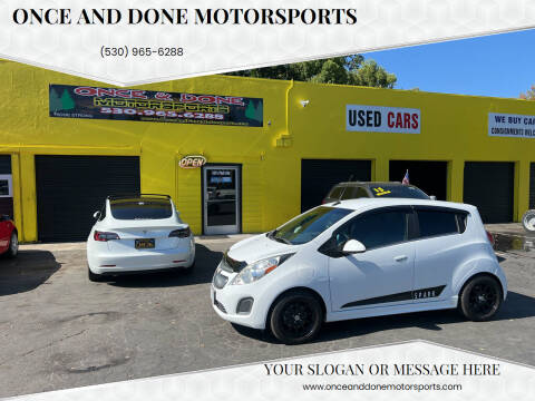2014 Chevrolet Spark EV for sale at Once and Done Motorsports in Chico CA