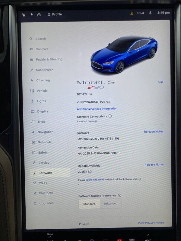 2014 Tesla Model S P85