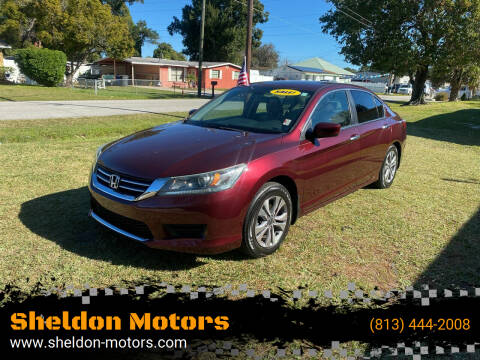 2014 Honda Accord for sale at Sheldon Motors in Tampa FL