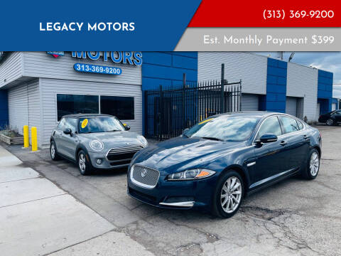 2013 Jaguar XF for sale at Legacy Motors in Detroit MI