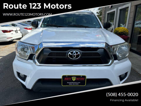 2014 Toyota Tacoma for sale at Route 123 Motors in Norton MA