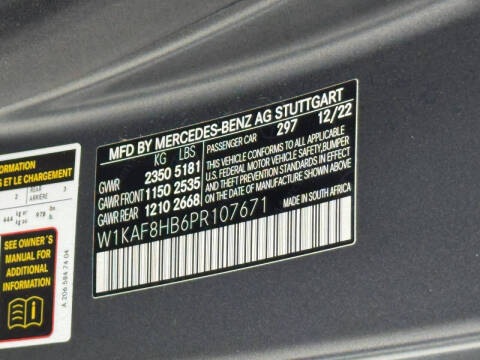 2023 Mercedes-Benz C-Class AMG C 43