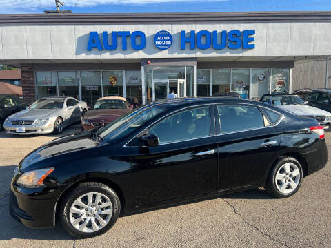 2014 Nissan Sentra for sale at Auto House Motors in Downers Grove IL