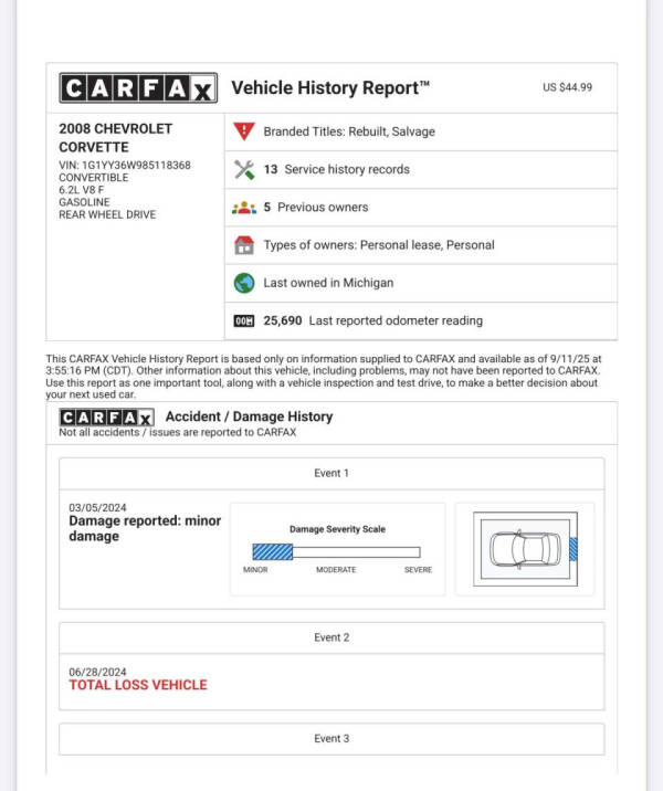2008 Chevrolet Corvette