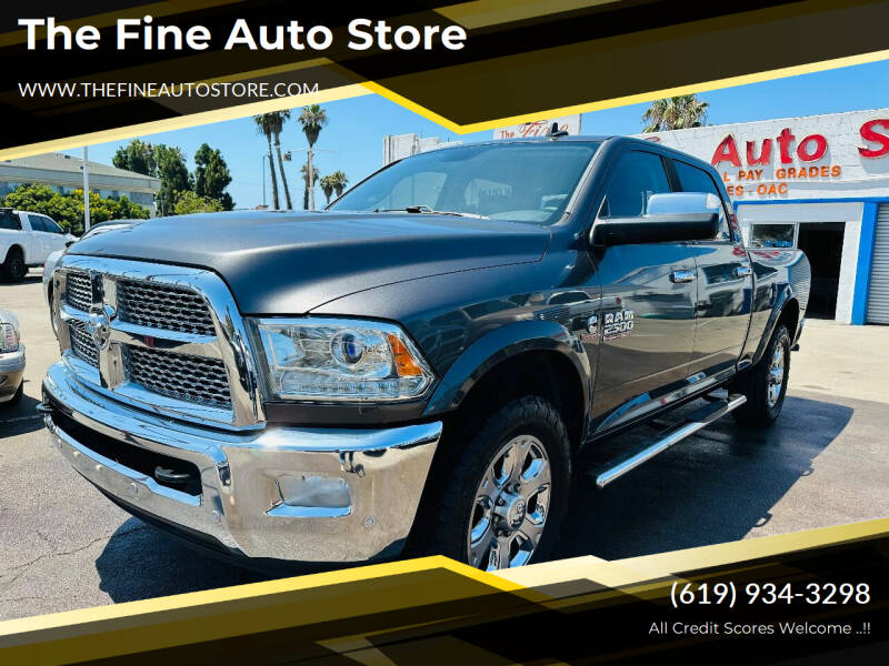2016 RAM 2500 for sale at The Fine Auto Store in Imperial Beach CA