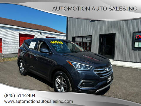 2018 Hyundai Santa Fe Sport for sale at Automotion Auto Sales Inc in Kingston NY