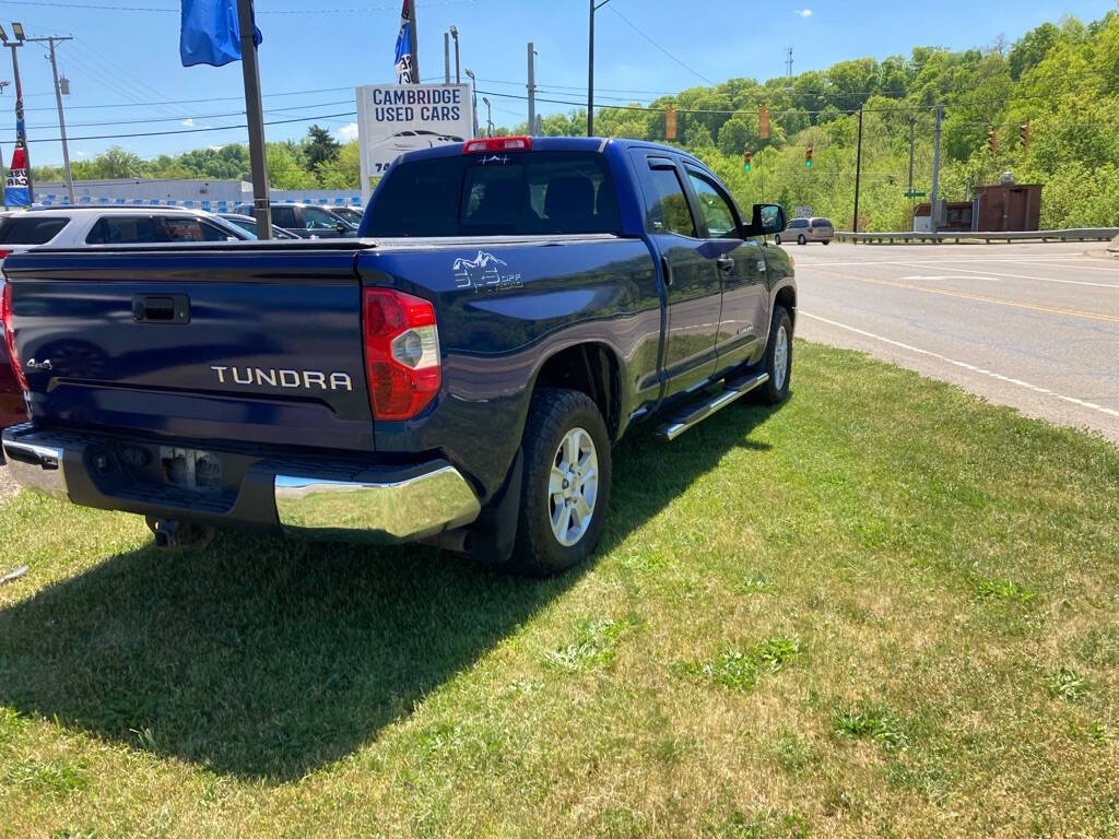 2015 Toyota Tundra for sale at Cambridge Used Cars in Cambridge, OH