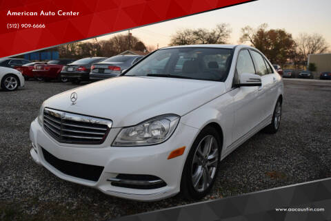 2013 Mercedes-Benz C-Class for sale at American Auto Center in Austin TX