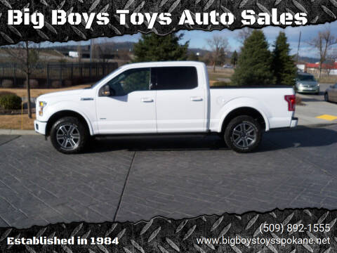 2015 Ford F-150 for sale at Big Boys Toys Auto Sales in Spokane Valley WA