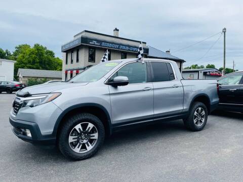 2019 Honda Ridgeline for sale at Sisson Pre-Owned in Uniontown PA