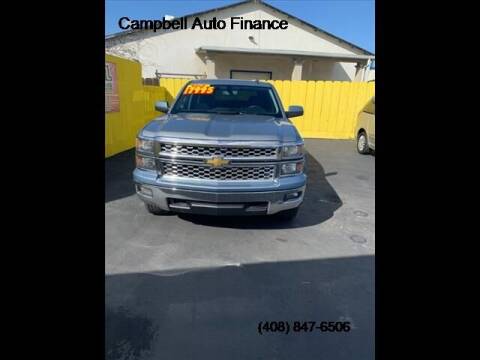 2015 Chevrolet Silverado 1500 for sale at Campbell Auto Finance in Gilroy CA