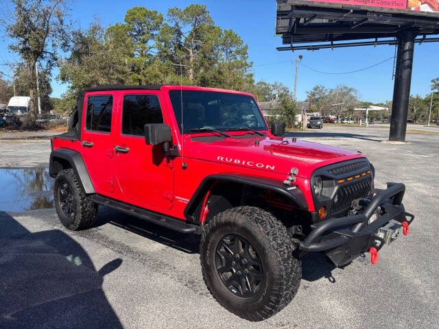 2009 Jeep Wrangler Unlimited for sale at K & K Sales LLC in Brunswick, GA