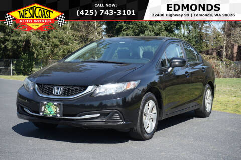 2015 Honda Civic for sale at West Coast AutoWorks -Edmonds in Edmonds WA