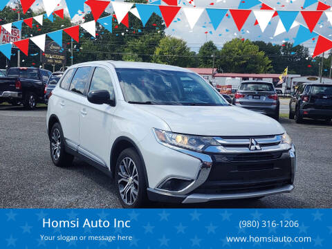 2016 Mitsubishi Outlander for sale at Homsi Auto Inc in Kannapolis NC