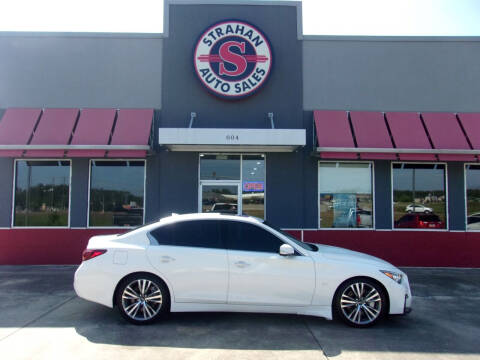 2020 Infiniti Q50 for sale at Strahan Auto Sales Petal in Petal MS