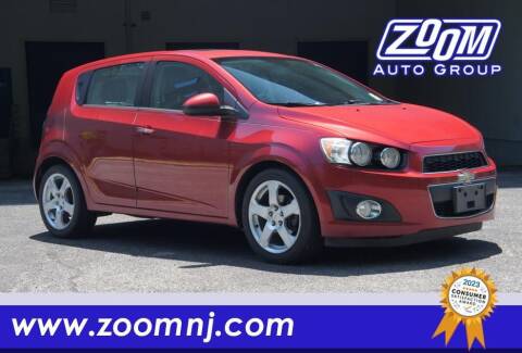 2012 Chevrolet Sonic for sale at Zoom Auto Group in Parsippany NJ