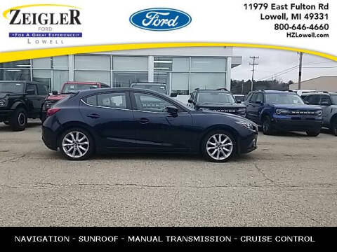 2015 Mazda MAZDA3 for sale at Zeigler Ford of Plainwell - Zeigler Ford of Lowell in Lowell MI