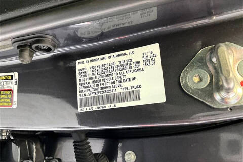 2019 Honda Ridgeline RTL-E