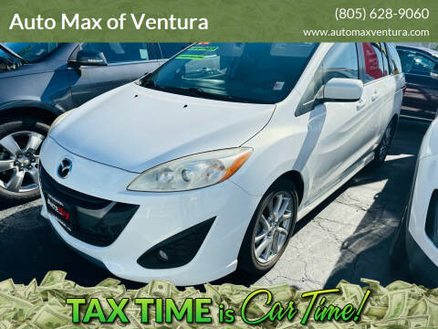 2012 Mazda MAZDA5 for sale at Auto Max of Ventura in Ventura CA