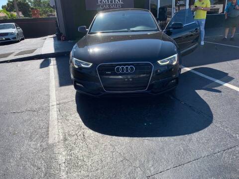 2016 Audi A5 for sale at Empire Car Sales in Miami FL
