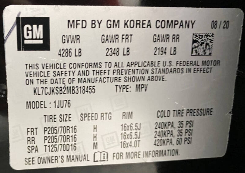 2021 Chevrolet Trax LS