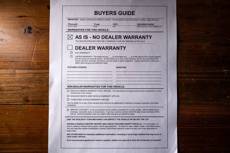 1970 Plymouth 'Cuda