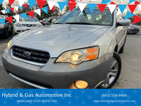 2007 Subaru Outback for sale at Hybrid & Gas Automotive Inc in Aberdeen MD
