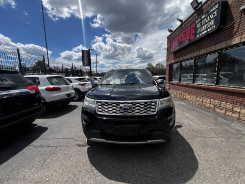 2016 Ford Explorer Platinum
