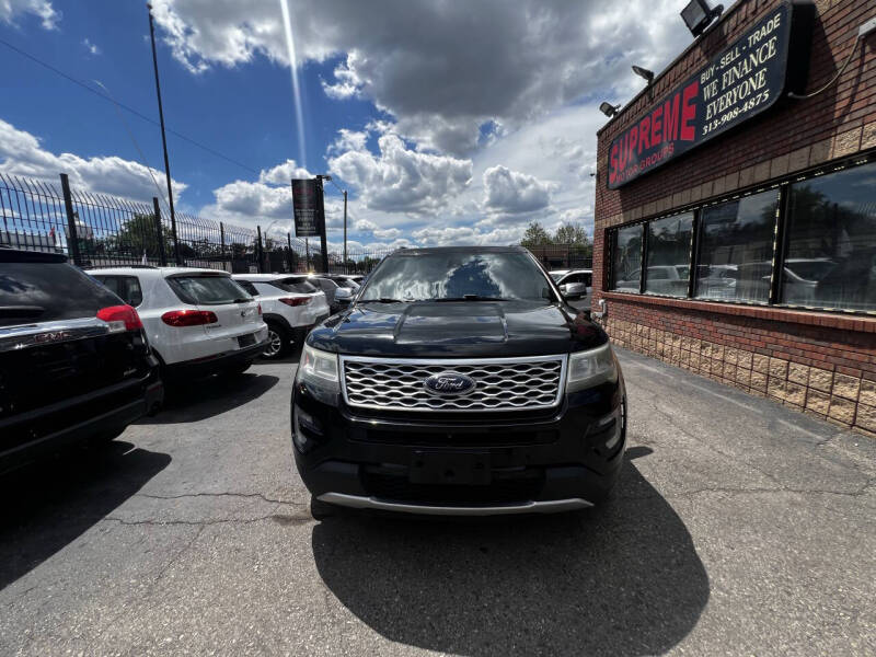 2016 Ford Explorer Platinum