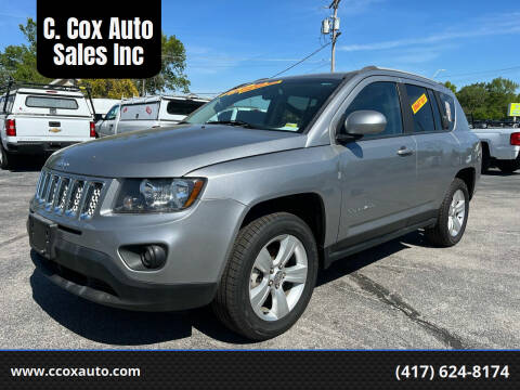 2016 Jeep Compass for sale at C. Cox Auto Sales Inc in Joplin MO