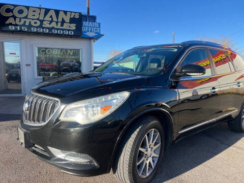 2016 Buick Enclave for sale at COBIANS AUTO SALES in Socorro TX