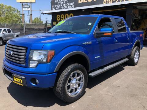 2012 Ford F-150 for sale at BEST DEAL MOTORS  INC. CARS AND TRUCKS FOR SALE in Sun Valley CA
