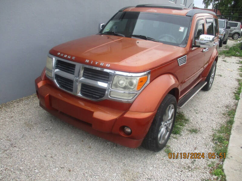 2007 Dodge Nitro for sale at K & V AUTO SALES LLC in Hollywood FL