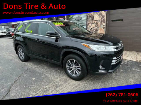 2019 Toyota Highlander for sale at Dons Tire & Auto in Butler WI