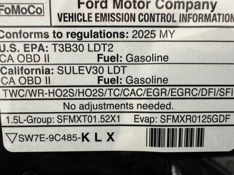 2025 Ford Escape ST-Line