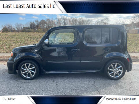 2009 Nissan cube for sale at East Coast Auto Sales llc in Virginia Beach VA