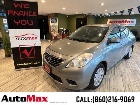 2014 Nissan Versa for sale at AutoMax in West Hartford CT