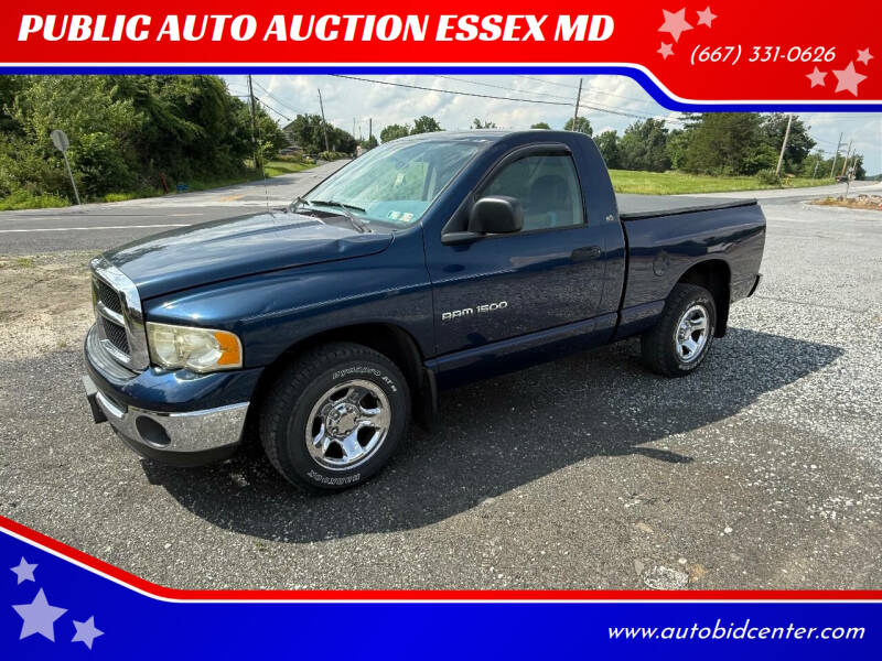 2003 Dodge Ram 1500 SLT