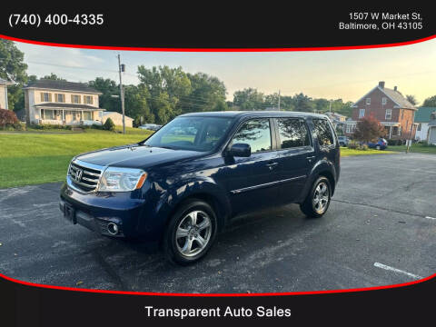 2013 Honda Pilot for sale at Transparent Auto Sales LLC in Baltimore OH