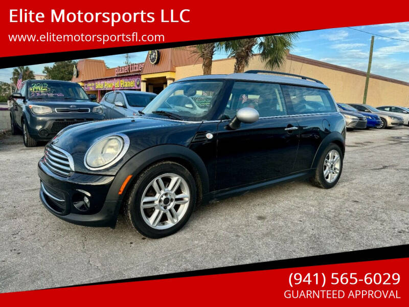 2011 MINI Cooper Clubman for sale at Elite Motorsports LLC in Saint Petersburg FL