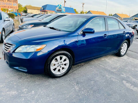 2009 Toyota Camry Hybrid for sale at Sunset Motors in Manteca CA