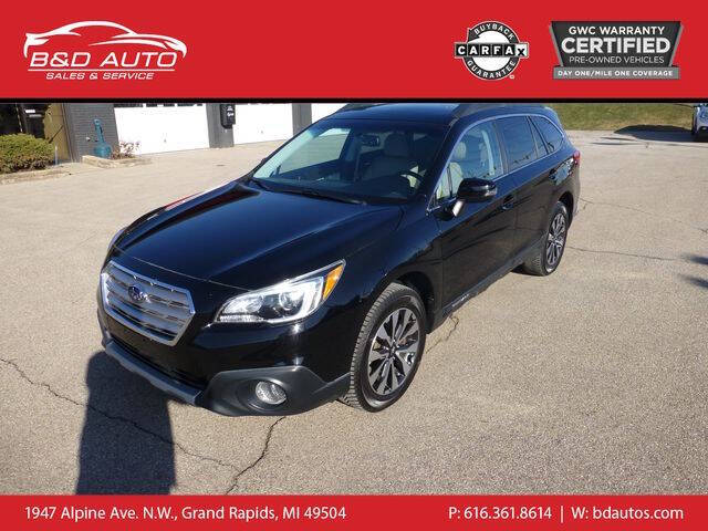 2016 Subaru Outback for sale at B&D Auto Sales Inc in Grand Rapids MI