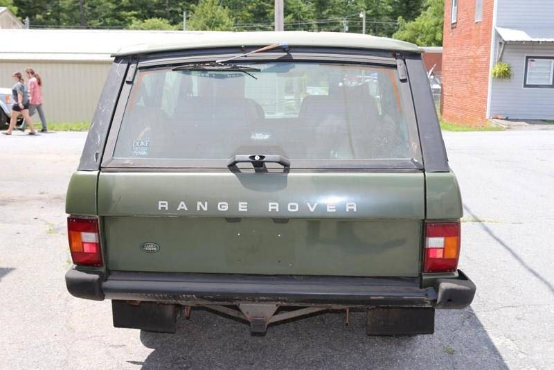 1989 Land Rover Range Rover for sale at Scott-Rodes Auto Group in Newland, NC