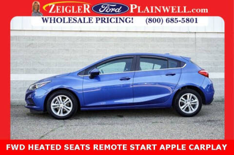 2018 Chevrolet Cruze for sale at Harold Zeigler Ford in Plainwell MI