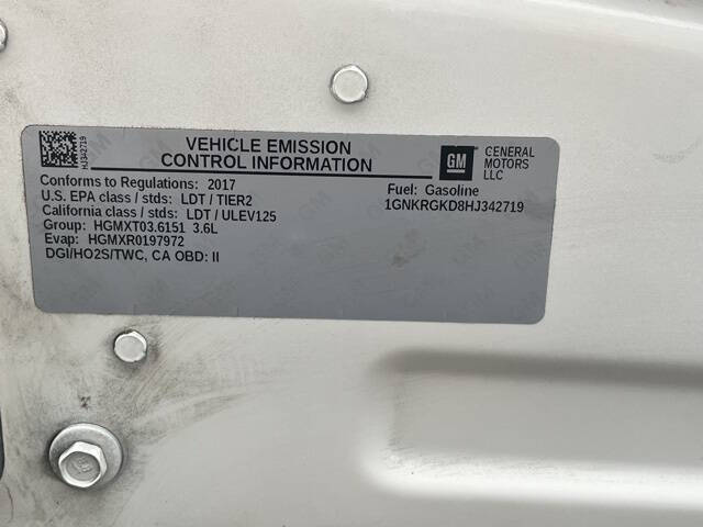 2017 Chevrolet Traverse LT