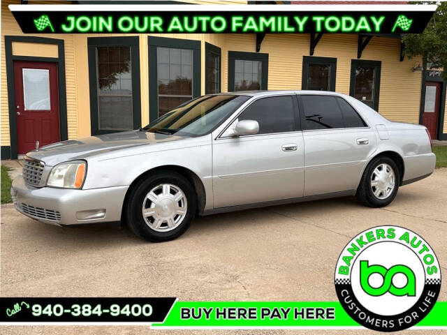 2005 Cadillac DeVille for sale at BANKERS AUTOS in Denton, TX