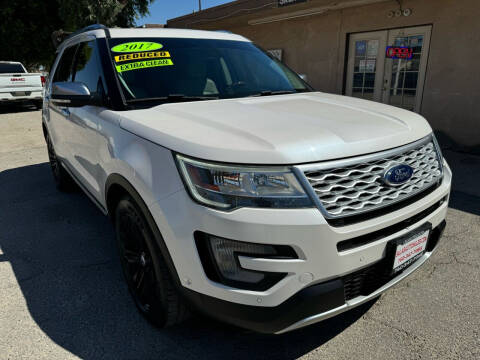 2017 Ford Explorer for sale at Salas Auto Group in Indio CA