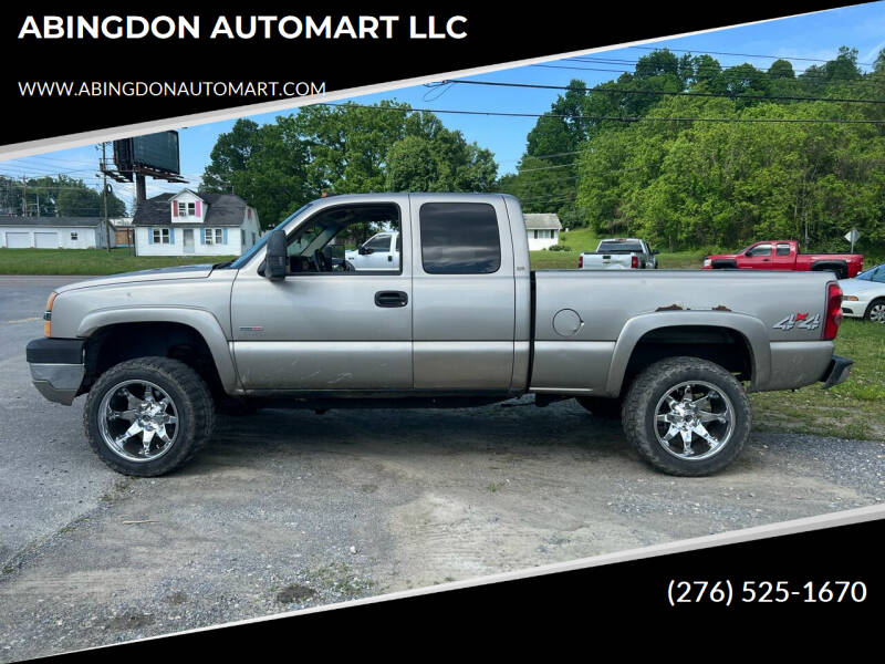 2003 Chevrolet Silverado 2500HD for sale at ABINGDON AUTOMART LLC in Abingdon VA