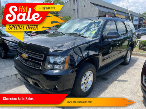 2013 Chevrolet Tahoe for sale at Cherokee Auto Sales in Acworth GA