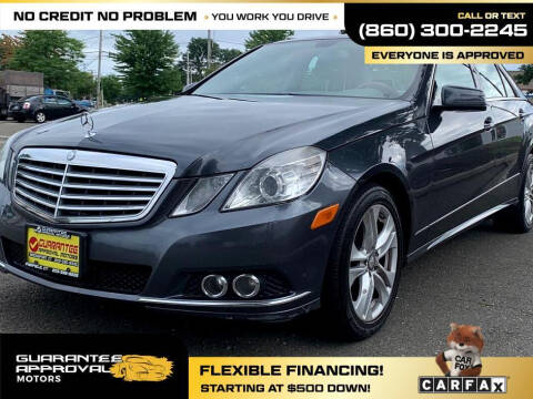 2010 Mercedes-Benz E-Class for sale at Guarantee Approval Motors in Bridgeport CT